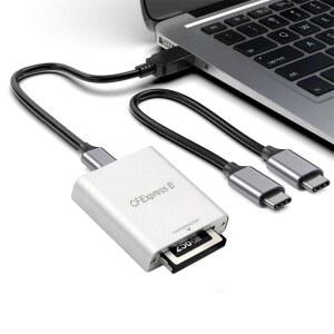 SINTECH USB 3.0 CFEXPRESS 카드 리더기, 타입 어댑터 10GBPS GEN B 3.1 휴대용 메모리