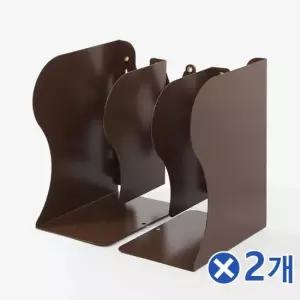 TBZ 베이직 길이조절 접이식 책꽂이 브라운x2개 서류정리 수납책장 서류정리 책상수납