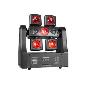 LED 빔 100W 디스코 파티 조명 리모컨 DJ 모바일 DMX512 사운드 활성화 스트로브 무대 효과 웨딩, 이벤트,