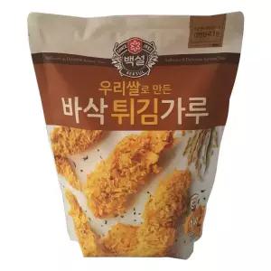 우리쌀바삭튀김가루1kg/백설-4개