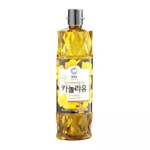 참빛고운카놀라유.900ml/청정원-6개