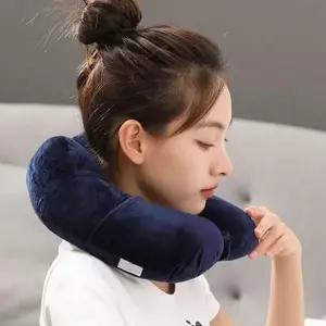 기내용 여행용 목베개 푹신한 메모리 폼 목베개 목지지 장거리