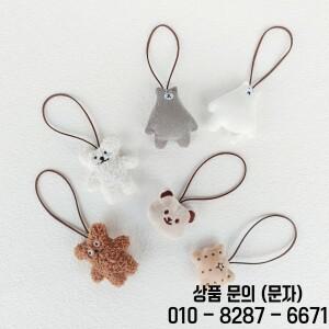창의적인 쿠키곰 가방 펜던트 천 참 장식품 배낭 액세서리 봉제인형 끈 14세 이상용