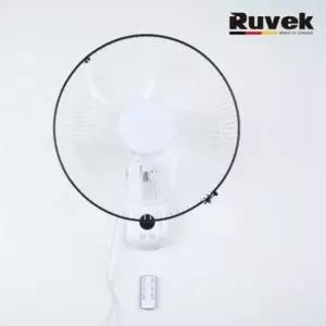 선풍기 리모컨 좌우회전 선풍기 5엽 16인치 벽걸이선풍기 산업용 루베크960R/(40cm) 가정용