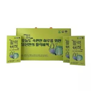 20gx10포x3ea 양배추농축액 삽주스피롤리나소회향맥문동치자사철쑥씀바귀 활력비책 선물세트 양배추즙
