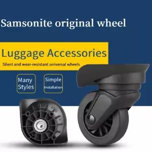 유모차 바퀴 교체 Samsonite 75R S43 American Tourister 가방 트롤리 케이스 범용 휠 Hongsheng A-90 액세