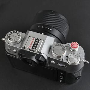 후지 XS20XT4 XT30 X100V 미러리스 xt30ii xm5 x100vi 카메라용 핫슈 커버 메탈 셔터 버튼