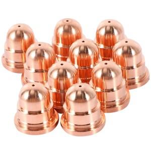 A76I-10Pcs 45A 노즐 220930 플라즈마 절단 토치 소모품용 Finecut 프로세스 용접 및 납땜