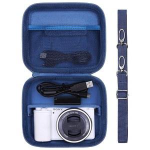소니용 XANAD 하드 케이스 A6400 /A6700 /A6100 /A6000 /A5000 /A5100 /ZV-E10 /ZVE10 II 또는 후지필름 X100VI / X100V 디지털 카메라(파란색)