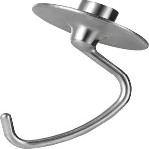 KitchenAid 455 쿼트 틸트 헤드 스탠드 믹서용 Lawenme 스테인리스 스틸 반죽 후크 부착 KSM90 및 K45용