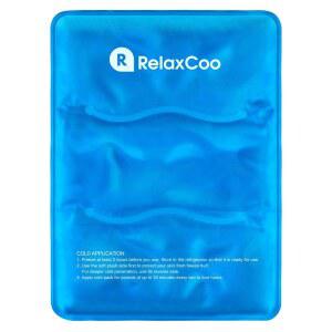 RELAXCOO 부상을 위한 유연한 대형 아이스 타박상, 팩, 젤, 붓기, 14.5인치), 무릎, 어깨, 냉찜질 27.9 가능한 36.4CM(11 용 재사용 허리 X 엉덩이,