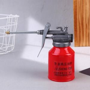 250ML 오일캔 스파우트 썸 펌프 작업장 고압 포트 그리스병 자동차용