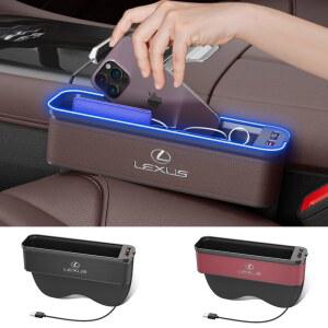 트렁크박스 자동차 USB 충전 다기능 시트 틈새 수납함 렉서스 스포츠 ES200 ES260 ES300 RX300 LS500h GS300 IS300 CT200h LX570 GX