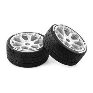 1/7ARRMA INFRACTION 크로싱 LIMITLESS F1 1/8 플랫 러닝 타이어 홍누오 X3 GT