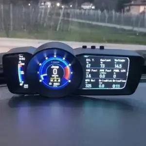 자동차 HUD 최신 다기능 업 디스플레이 대시 보드 컴퓨터 GPS 디지털 속도계 OBD2 진단 도구