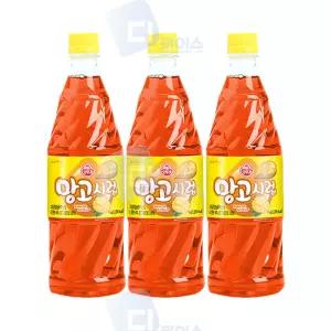 오뚜기 망고시럽 1kg 3병과일 맛슬러시 만들기 향시럽