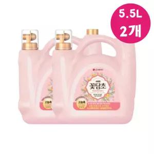 샤프란섬유유연제 부케가르니 연꽃향 5.5L x2개 퍼퓸 이사