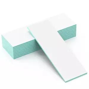 스토니랩 실리카겔 GF254 TLC 플레이트 25x75mm 두께 UV 254nm 형광 표시기가 있는 유리 지지대 실험실