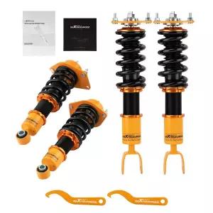 에어서스펜션 쇼바 MaXpeedingrods 코일 오버 서스펜션 용수철 쇼크 키트 마쓰다 RX8 SE3P 03-2012 스트럿