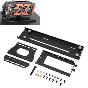 수직 그래픽 카드 홀더 키트 PCI E 3.0 X16 GPU 마운트 ATX PC 케이스용 VGA 서포트 브라켓 홀더(26 * 6.2 12.8cm)