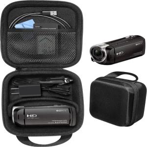 소니 HD 비디오 녹화용 케이스백 캠코더 HDRCX440 핸디캠 캐논 VIXIA HF R800 파나소닉 HC-V180K 키미레