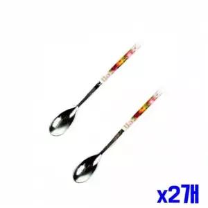 디자인 스푼 티스푼 과일 2개 2P 과일포크 빙수숟가락