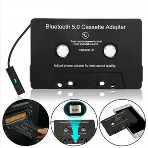 공용 카세트 음악 어댑터, 자동차 스테레오용 오디오 Bluetooth 5.0 수신기
