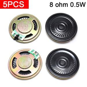 5pcs 미니  초박형 스피커 36mm 철 쉘 내부 자석 장난감 초인종 인터콤
