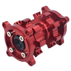 후방 CNC 알루미늄 림 허브 15MM 휠 액슬 홀 10 17인치 더트 바이크 모토크로스 타이어용