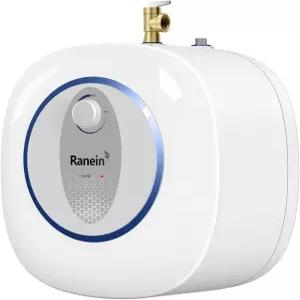 라네인 전기 미니 탱크 온수기 4갤런 사용 지점 120V 1440W 싱크대 아래 바닥 장착 주방 욕실 및 RV에