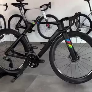 자전거프레임 2026 뉴 Y1RS 카본 파이버 로드 프레임 디스크 브레이크 바이크 갈윙 핸들바 호환 Di2 700C