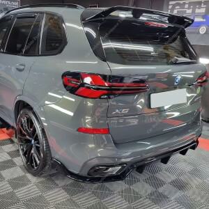 Bmw X5 G05 Lci M 성능 스타일 후면 범퍼 스플리터 후면 디퓨저 X5 40d 40i 50e M60i M60d M 스포츠 바디