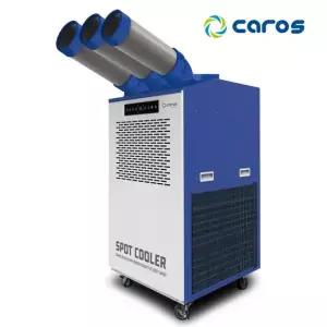캐로스 3구 대형 이동식에어컨 CPC-F7400B 실외기없는 산업용 공업용 업소용 공장형 자바라 창고 공사현장
