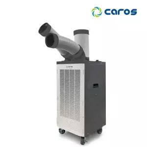 캐로스 2구 이동식에어컨 CPC-F4000G 실외기없는 산업용 공업용 업소용 공장형 자바라 창고 공사현장