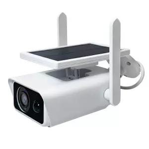 무선 CCTV 태양광 실외 감시카메라 충전식 와이파이 야외 듀얼렌즈 보안