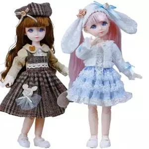 30cm 인형 6 Bjd 또는 드레스 의류 액세서리 공주 생일 선물 완구