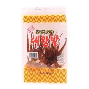 삼호) 대왕발 40g(1타 10개입)양념오징어다리 안주용 조미건 주전부리 고급 맛있는 맥주 다리대 건어포