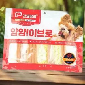 피플펫 강아지 간식 견묘양품 얌얌 이브로 연어스틱 3