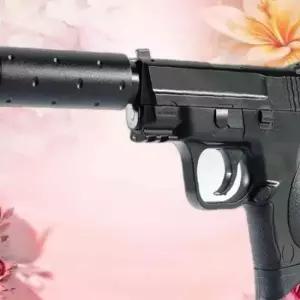 핸드건 에어소프트건 MP9C 소음기 권총