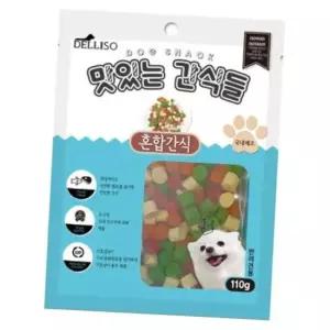 델리소 혼합 간식 110g 펫간식