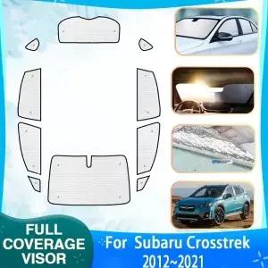 Subaru Crtrek XV GP GT 202 용 자동차 커버리지 차양 선 바이저 스크린 창 커버 액세서리