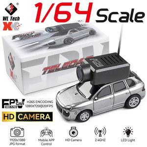 RC카 WLTOYS RC 차량용 1 64 미니 오프로드 120 카메라 2 앱 4G 레이싱 제어 앵클 와이드 카 모바일 HD 6401