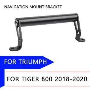 오토바이 앞 유리 스탠드 홀더 전화 GPS 네비게이션 플레이트 브래킷 Triumph Tiger 800 XCA XCX XRT 208