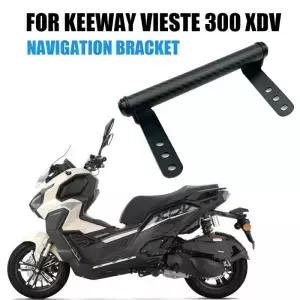 오토바이 앞유리 스탠드 거치대 휴대폰 GPS 네비게이션 플레이트 브래킷 Keeway Vieste 300 XDV