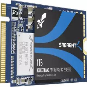 SABRENT 1TB 로켓 NVMe PCIe M.2 2242 DRAM 저전력 내장 고성능 SSD (SB-1342-1TB)