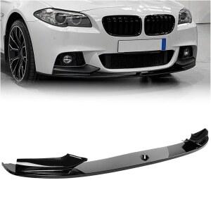 2011-2016 BMW 4 시리즈 F10 F18 키트 M - 스타일(M 전용)에 블랙 바디 범퍼 스포츠 친 립 535I ABS 적합합니다 OEM 에어 550I, 535D 글로스 528I 프론트 4PCS 스플리터 모델