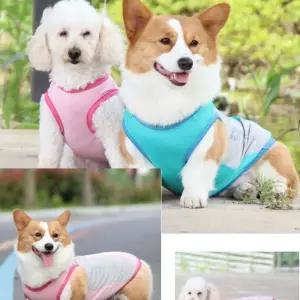 강아지 반사 쿨티 조끼 여름 쿨링 베스트 8XL애견용품 산책 여름옷 아이스 중형 링조끼 대형 래쉬가드 수영
