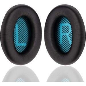 보스 QC25 / QC35 II QC15 AE2 AE2I AE2W 헤드폰 교체용 이어패드 쿠션 콰이어트컴포트 35 25 /사운드트루 및 사운드링크(어라운드 이어)