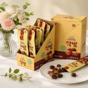 E키즈약밤 약밤 맛밤 100% 자연산 40g 8개입