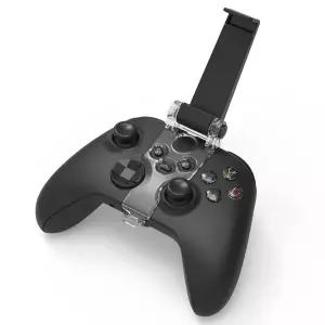 XHSESA 휴대폰 Xbox 시리즈 S/X 게임패드 컨트롤러용 핸드 그립 스탠드 조절식 클립 홀더 장착